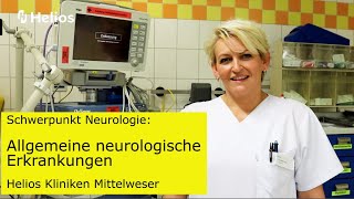 Schwerpunkt Neurologie Allgemeine neurologische Erkrankungen [upl. by Adaj892]