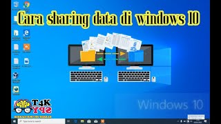 Cara sharing data di windows 10 [upl. by Catha]