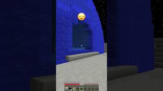 Tsunami Flooding Lunar Moon vs Emoji Swim Reaction meme shorts minecraft [upl. by Ayala211]