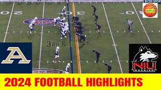 Akron vs Northern Illinois Game Highlights  2024 College Football Week 12 [upl. by Leahicm]