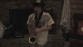 Low Rider on Alto Sax Sageguitar [upl. by Kingsley]