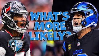 What’s More Likely Rich Eisen Talks Lions Texans 49ers Bucs Chiefs Jets Cowboys Bears amp More [upl. by Rodmun679]