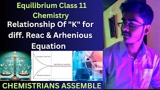 EquilibriumPart3।Relationship Of quotKquot For Different Reaction।Arhenious Equation।Effect Of Temp। [upl. by Bahr]