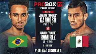 🔴 WBA LIGHTWEIGHT TITLE ON THE LINE LIVE  ProBox TV Presents Contender Series [upl. by Nnairret640]