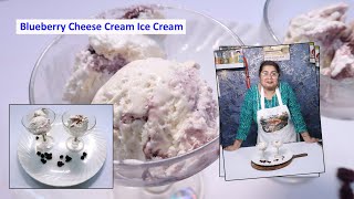 Blue berry Cheese cream Ice cream  Free Class  By Lata Kapoor live [upl. by Nylle]