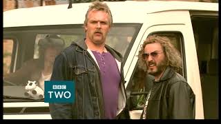 BBC2 Saxondale promo  Steve Coogan Greg Davies Ruth Jones Matt Berry Morwenna Banks  Aug 2007 [upl. by Acirem]