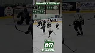 17 M Mackellar scores youtube sports hockey icehockey shorts short shots youtuber canada [upl. by Deys]