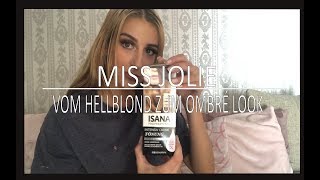 DIY Haare Zuhause selber färben  Von Hellblond zum Ombre Look [upl. by Ginny]