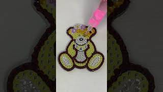 Heb ik hier de schattigste sleutelhanger 😍 artsandcrafts diykeychains diycrafts diamondpainting [upl. by Dyan]