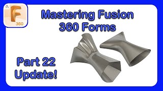 Fusion 360 Form Mastery  Part 22  Using Associative Match with Tolerance Fusion360 Forms [upl. by Mieka]