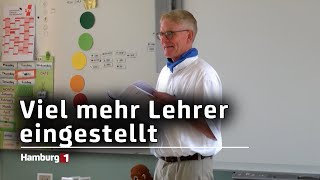 Viele neue Lehrer 376 Lehrkräfte allein im Februar eingestellt [upl. by Anaibaf]