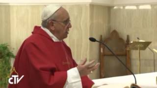 quotLo scandalo della predicazione ci apre allo Spirito Santoquot Omelia di Papa Francesco del 13122013 [upl. by Tychonn903]