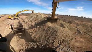 Excavating and Backfilling Pipeline Trench [upl. by Auqenahc]