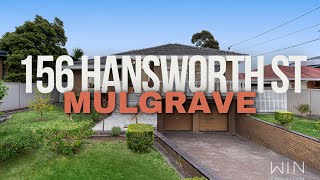 Property Video  156 Hansworth ST Mulgrave  with Raymond Indrawan [upl. by Henebry167]