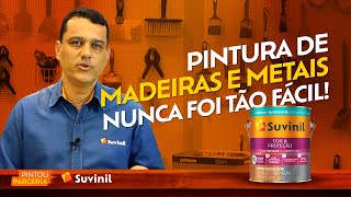 Pintar madeira e metal confira o produto ideal para seu próximo serviço [upl. by Barret]