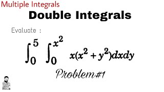 2 Double Integrals  Problem1  Multiple Integrals [upl. by Atekal]