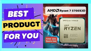 Best NEW AMD Ryzen 7 5700X3D R7 7NM CPU Processor Review [upl. by Silas]