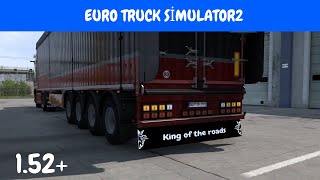 ETS2 Trailer Fender Lettering Pack 152 [upl. by Tirzah]