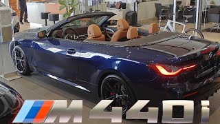 2024 BMW M440i xDrive Cabrio 374 cv Indepth walkaround interior exterior details [upl. by Ylrbmik]