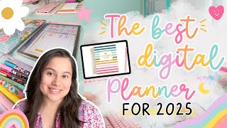 The Best Digital Planner for 2025   FREE Digital Planner 🌸 [upl. by Ahsinal]