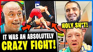 MMA Community Reacts  Alexander Volkanovski vs Ilia Topuria HIGHLIGHTS UFC 298 [upl. by Latisha]