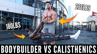 Bodybuilder Tries Calisthenics For The First Time ft Giampaolo Calvaresi [upl. by Lidstone]