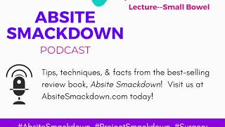 Episode 57 Absite Review Lecture Small Bowel [upl. by Annairt]