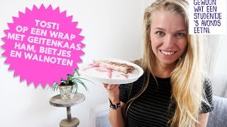 TOSTI GEITENKAAS  Gewoon wat een studentje s avonds eet [upl. by Eejan484]