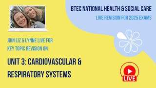 Unit 3 Cardiovascular and Respiratory Systems  BTEC National HSC Live Revision 2025 [upl. by Inanak135]