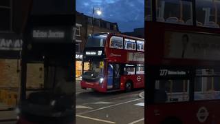 London Bus Route 277 seen pulling into Dalston Junction london londontransport buses busclip [upl. by Eilsek656]