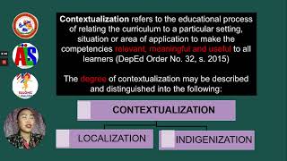 ALS Region X Contextualization Kristine JutbaTimo [upl. by Kore]