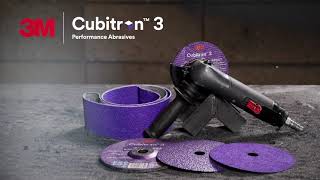 3M™ Cubitron™ 3 Performance Abrasives [upl. by Kcirdor294]