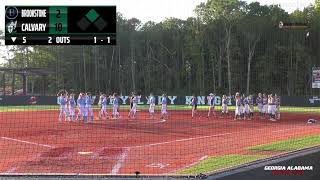 Softball Brookstone  Calvary [upl. by Yeslrahc]