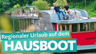 Urlaub auf dem Hausboot – Reise durchs Ruhrgebiet  HausbootTour 16  WDR Reisen [upl. by Tal231]