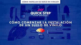 ¿Cómo comenzar la instalación de un suelo de vinilo  Tutorial de QuickStep [upl. by Boelter]