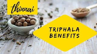 திரிபலா சூரணத்தின் பயன்கள்  Triphala Benefits in Tamil  How to take Triphala Powder [upl. by Iralam760]