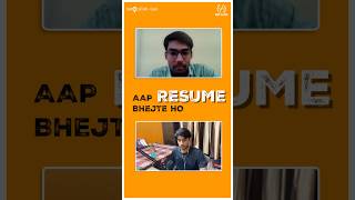 RESUME shortlist nahi ho raha  Free 11 mentorship shorts softwareengineer resumereview [upl. by Aeuhsoj]