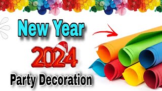 New Year Decoration ideas 2024  New Year Decoration  DIY New Years Eve Decoration [upl. by Ashwin155]