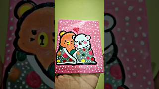 Mini Cartoon Painting 🍂viralshorts youtubeshorts comment 1millionviews [upl. by Nitsirhc]