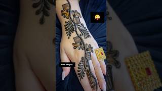 Mehndi designs simple hath ❤️😘 dulhan mehndi newsong mehndi trending shortvideo youtubeshorts [upl. by Omura62]