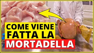 Come viene fatta la mortadella Tutte le fasi di produzione della mortadella  Comè fatto il cibo [upl. by Varini]