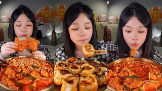 MUKBANG  ASMR  EATING FOOD 156 [upl. by Auqemahs667]