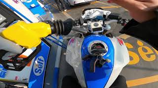 Ep6 Daily drive  ASMR  BMW F900R  Exhaust sound  Akrapovic  Slip on  Motorcycle  Bike [upl. by Brewster]