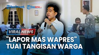 🔴Warga Ramairamai Datangi Istana Adukan Masalah Lewat quotLapor Mas Wapresquot Gibran Tinjau Langsung [upl. by Maroj]