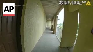 Body camera shows fatal shooting of airman Roger Fortson by Florida deputy [upl. by Jair]