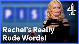 Rachel Rileys RUDE Words  8 Out of 10 Cats Does Countdown  Channel 4 [upl. by Ziwot]