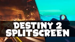 DESTINY 2  SPLITSCREEN DESTINY 2 SPLITSCREEN LEAK COOP IN DESTINY [upl. by Reivazx]