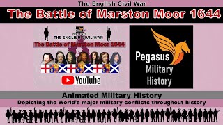 The English Civil War The Battle of Marston Moor 1644 [upl. by Chapell452]