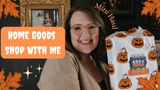 Home Goods Shop With Me Part Two Walkthrough amp Mini Haul 🎃🍂🍁 [upl. by Eirallih]