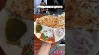 Lucknow Special Kebab Paratha Indian Street Food shortsfeed shorts streetfood trending paratha [upl. by Rosetta929]